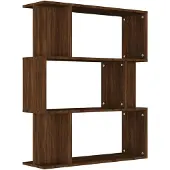 vidaXL Boekenkast / kamerscherm 80x24x96 cm bewerkt hout bruineiken