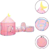 vidaXL Kinderspeeltent 301x120x128 cm roze