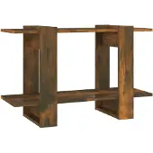 vidaXL Boekenkast/kamerscherm 80x30x51 cm gerookt eikenkleurig