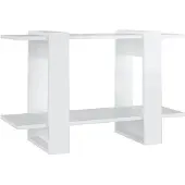 vidaXL Boekenkast/kamerscherm 80x30x51 cm hoogglans wit
