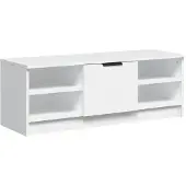 vidaXL Tv-meubel 102x35,5x36,5 cm bewerkt hout wit
