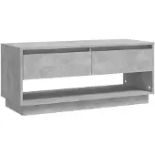 vidaXL Tv-meubel 102x41x44 cm bewerkt hout betongrijs