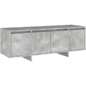 vidaXL Tv-meubel 120x30x40,5 cm bewerkt hout betongrijs