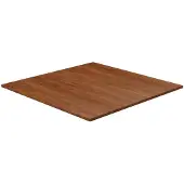 vidaXL Tafelblad vierkant 80x80x1,5cm behandeld eiken donkerbruin