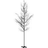 vidaXL Boom kersenbloesem 672 LED's warmwit 400 cm