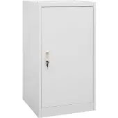 vidaXL Zadelkast 53x53x105 cm staal lichtgrijs