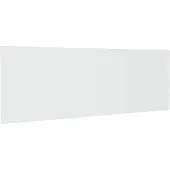 vidaXL Hoofdbord wandmodel 240x1,5x80 cm bewerkt hout wit