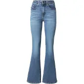 Levi's Jeans '726 High Rise Flare' blauw denim