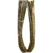 Folia Chenilledraad | Goud en zilver | 5 meter