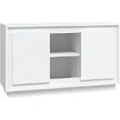 vidaXL Dressoir 102x35x60 cm bewerkt hout wit