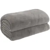 vidaXL Verzwaringsdeken met hoes 122x183 cm 5 kg stof grijs