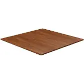 vidaXL Tafelblad vierkant 90x90x1,5 cm behandeld eiken donkerbruin