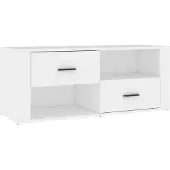 vidaXL Tv-meubel 100x35x40 cm bewerkt hout wit