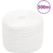 vidaXL Boottouw 10 mm 500 m polypropyleen volwit
