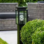 Ks Verlichting Buitenlamp Jersey Terras Dag Nacht Schemersensor LED