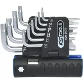 Ks Tools 920.2500 TX Haakse schroevendraaierset T 8, T 10, T 15, T 20, T 25, T 27, T 30, T 40, T 45, T 50 10-delig
