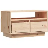 vidaXL Tv-meubel 60x35x37 cm massief grenenhout