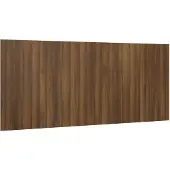 vidaXL Hoofdbord 200x1,5x80 cm bewerkt hout bruin eikenkleur