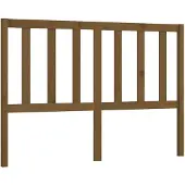 vidaXL Hoofdbord 166x4x100 cm massief grenenhout honingbruin
