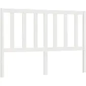 vidaXL Hoofdbord 166x4x100 cm massief grenenhout wit