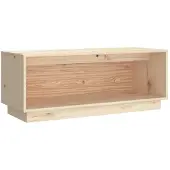 vidaXL Tv-meubel 90x35x35 cm massief grenenhout