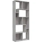 Super Merchant Boekenkast 67x24x161 cm bewerkt hout grijs sonoma eikenkleurig