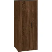 vidaXL Tv-wandmeubel 40x34,5x100 cm bruin eikenkleur