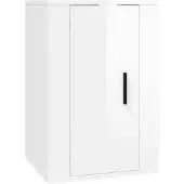 vidaXL Tv-wandmeubel 40x34,5x60 cm hoogglans wit