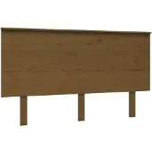 vidaXL Hoofdbord 139x6x82,5 cm massief grenenhout honingbruin