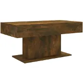 vidaXL Salontafel, gerookt eikenfineer, 96x50x45 cm, houtvezelplaat