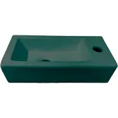 Best design Farnetta fontein rechts 37x18cm groen mat