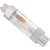 HS Aqua glazen bellenteller spiraal
