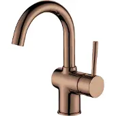 Best design Dijon wastafelkraan met draaibare uitloop sunny bronze - brons