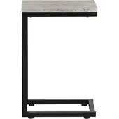 SoBuy FBT44-HG Bijzettafel - Metalen Standaard - 30x60x40 cm -Grijs