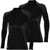 Heat Keeper Heatkeeper thermo premium heren shirt 2-pack - Zwart - XL