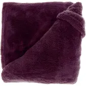 Unique living Plaid Justin Dark Purple-150 x 200 cm