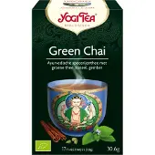 Yogi tea Biologisch Thee Green Chai 17 Stuks