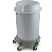 Sonstiges Kunststof afvalbak met open top, 90 ltr grijs