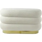 Light & Living poef lyall 80x40x45cm -