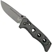 Benchmade Mini Adamas CruWear Cobolt Grey vouwmes, zwart