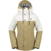 Volcom Bolt Insulated Dames Wintersportjas Dark Khaki L