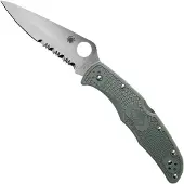 Spyderco Vouwmes Endura 4 Serrated Green