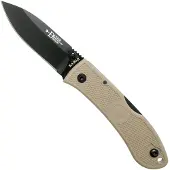 Ka-Bar Dozier Folding Hunter vouwmes, coyote brown