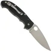 Spyderco Vouwmes Manix II XL PE Zwart Ball Bearing Lock Spyderco