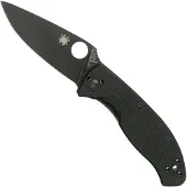 Spyderco Vouwmes Spyderco Tenacious PE BK