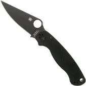 Spyderco Vouwmes Spyderco Paramilitary 2 PE Black