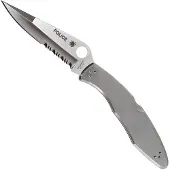 Spyderco Police Model Lockback Serr
