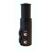 Postmoderne Stuurpen ahead verlenger 116mm - aluminium - 1 1/8 - mat-zwart