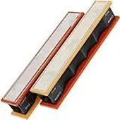 Wicked Edge Glass Platens, set glazen basishouders