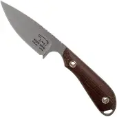 White River Knives M1 Natural Burlap Micarta vaststaand mes, Kydex schede